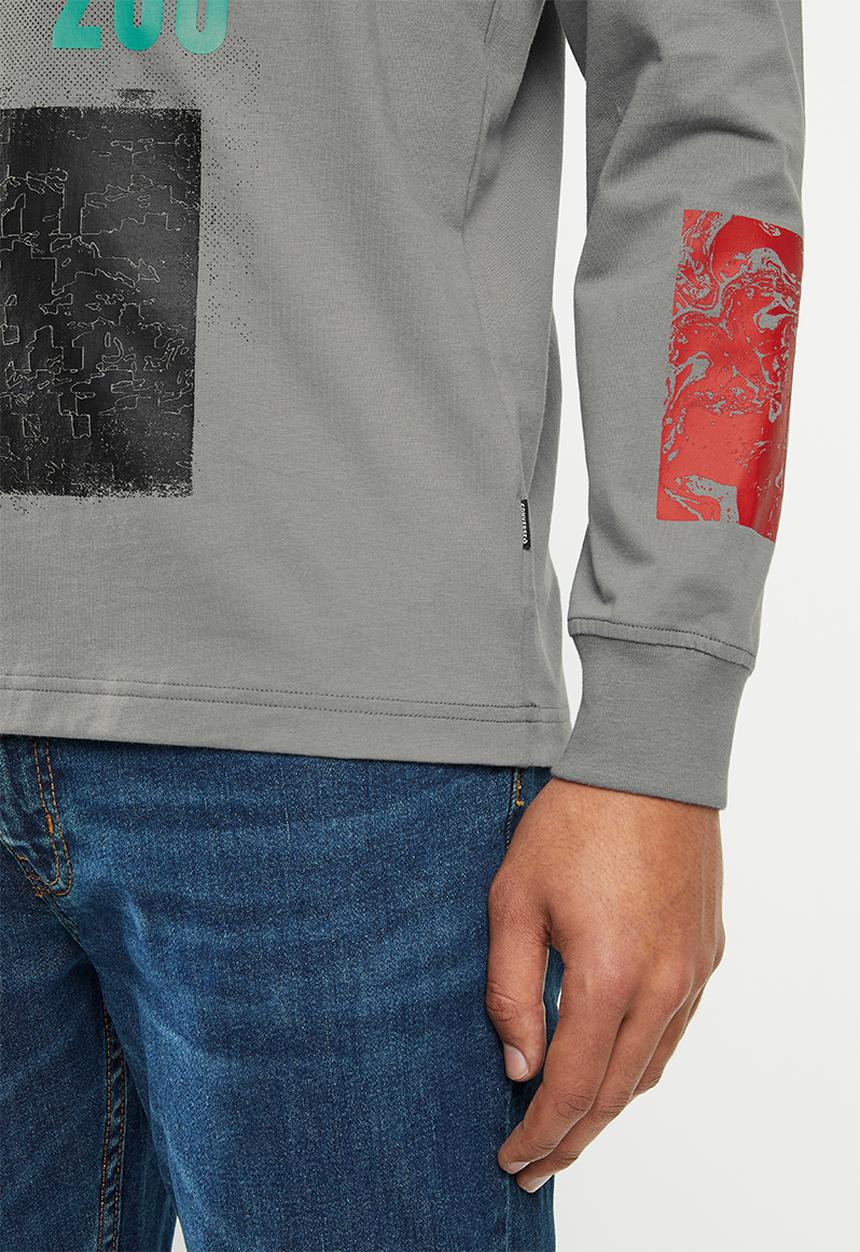 Converse - Converse erx long sleeve tee - grey