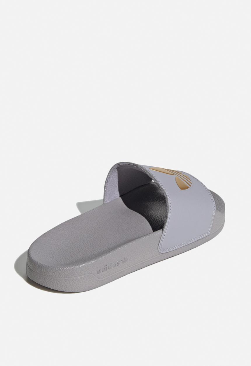 adidas Originals - Adilette lite w - glory grey & gold met.