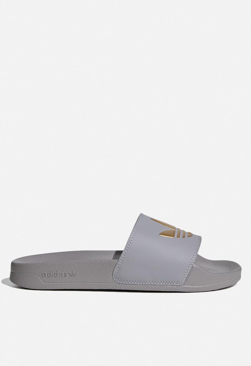 adidas Originals - Adilette lite w - glory grey & gold met.