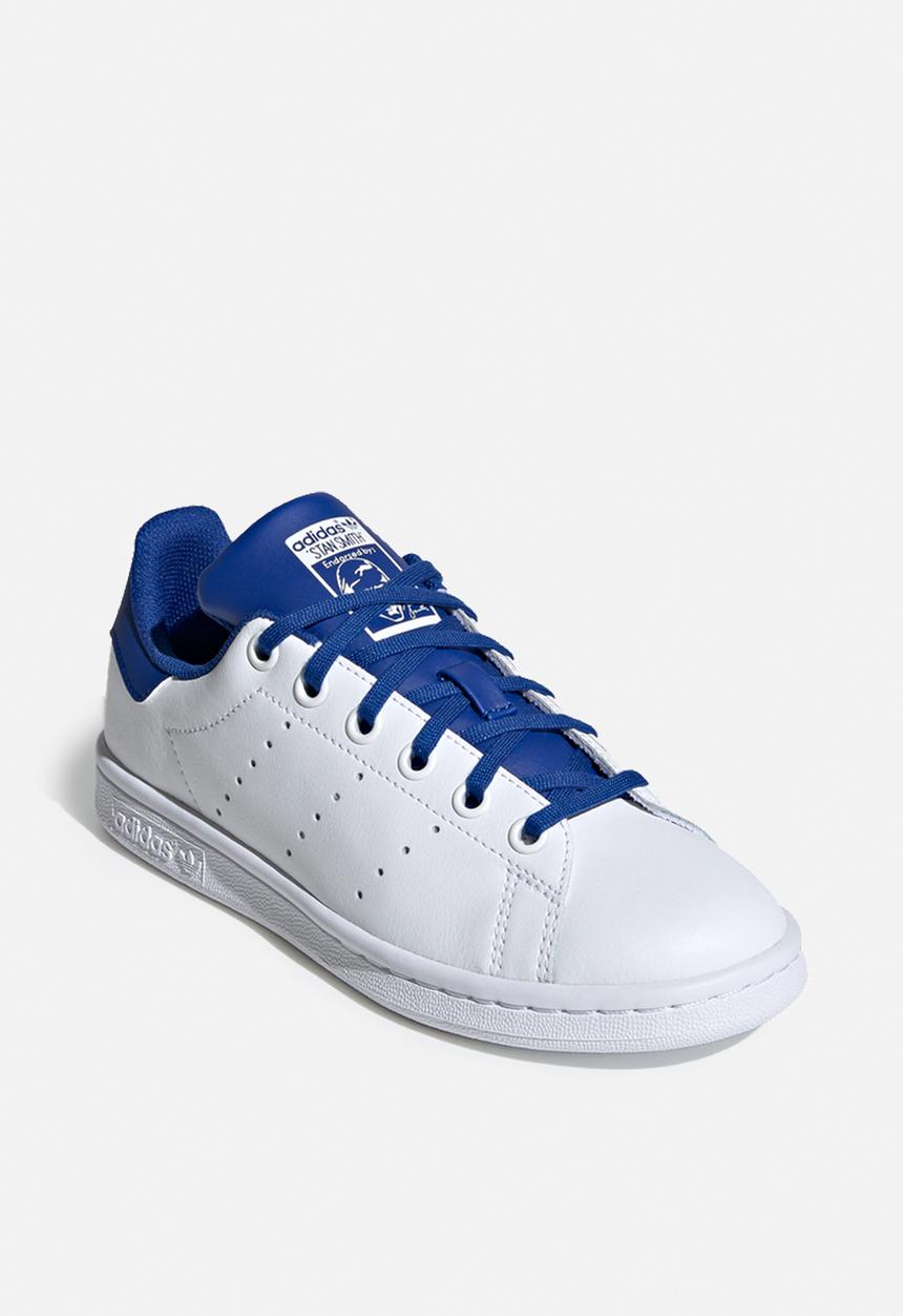 adidas Originals - Stan Smith junior - cloud white & royal blue 