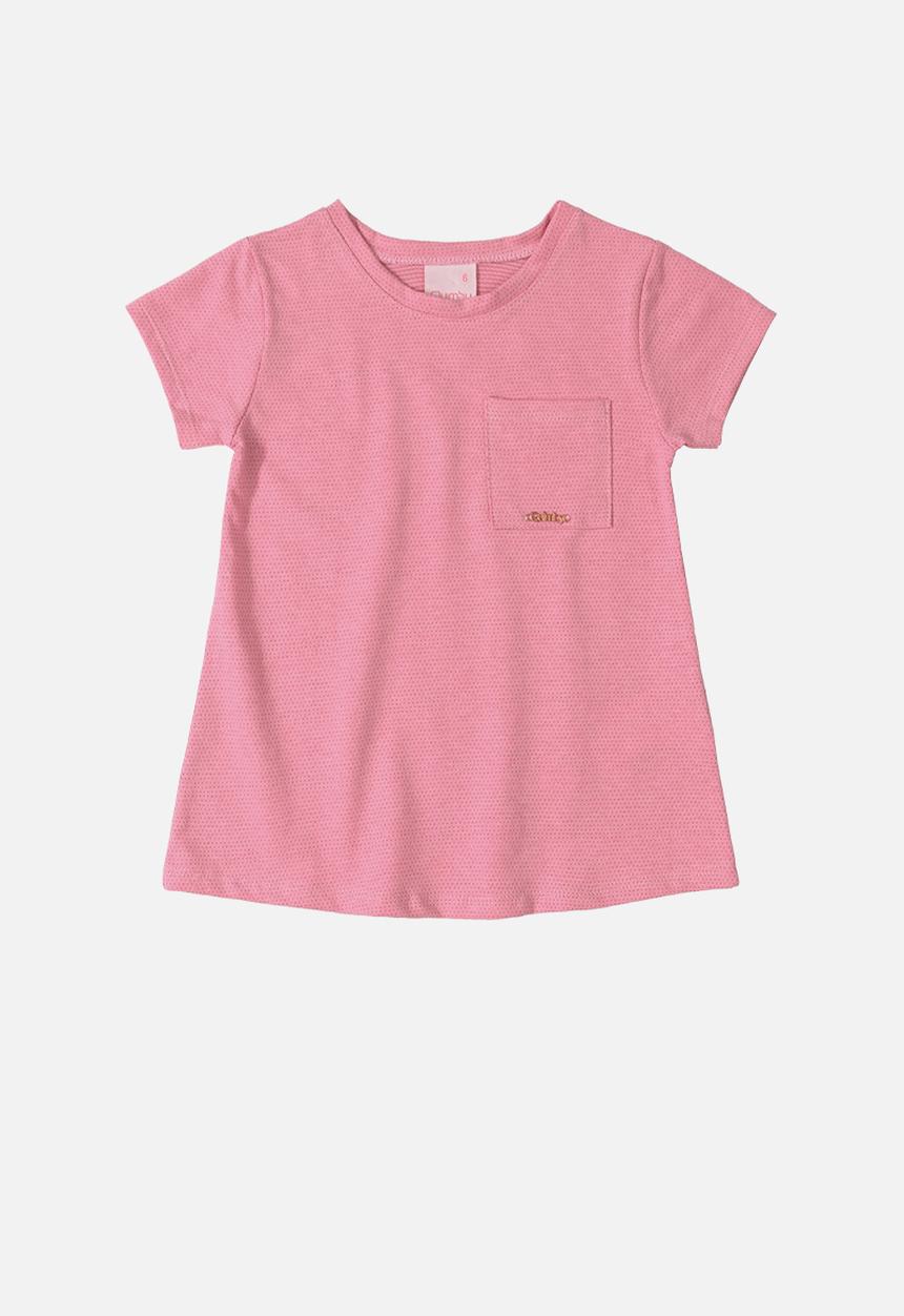 Quimby - Girls basic T-shirt - pink
