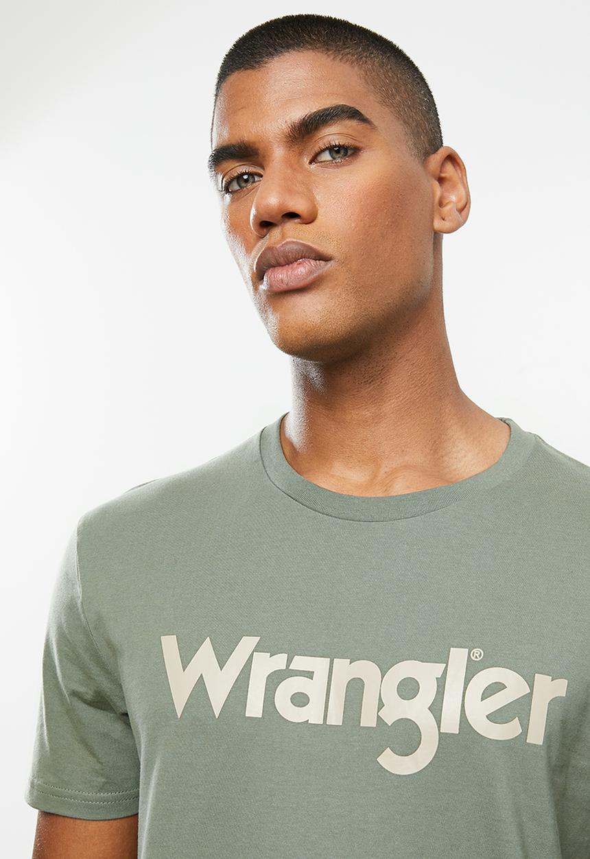 Wrangler - Kabel tee - khaki