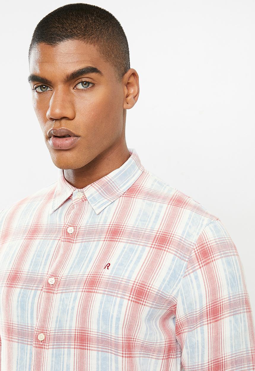 Replay - Yarn dyed check shirt - multi