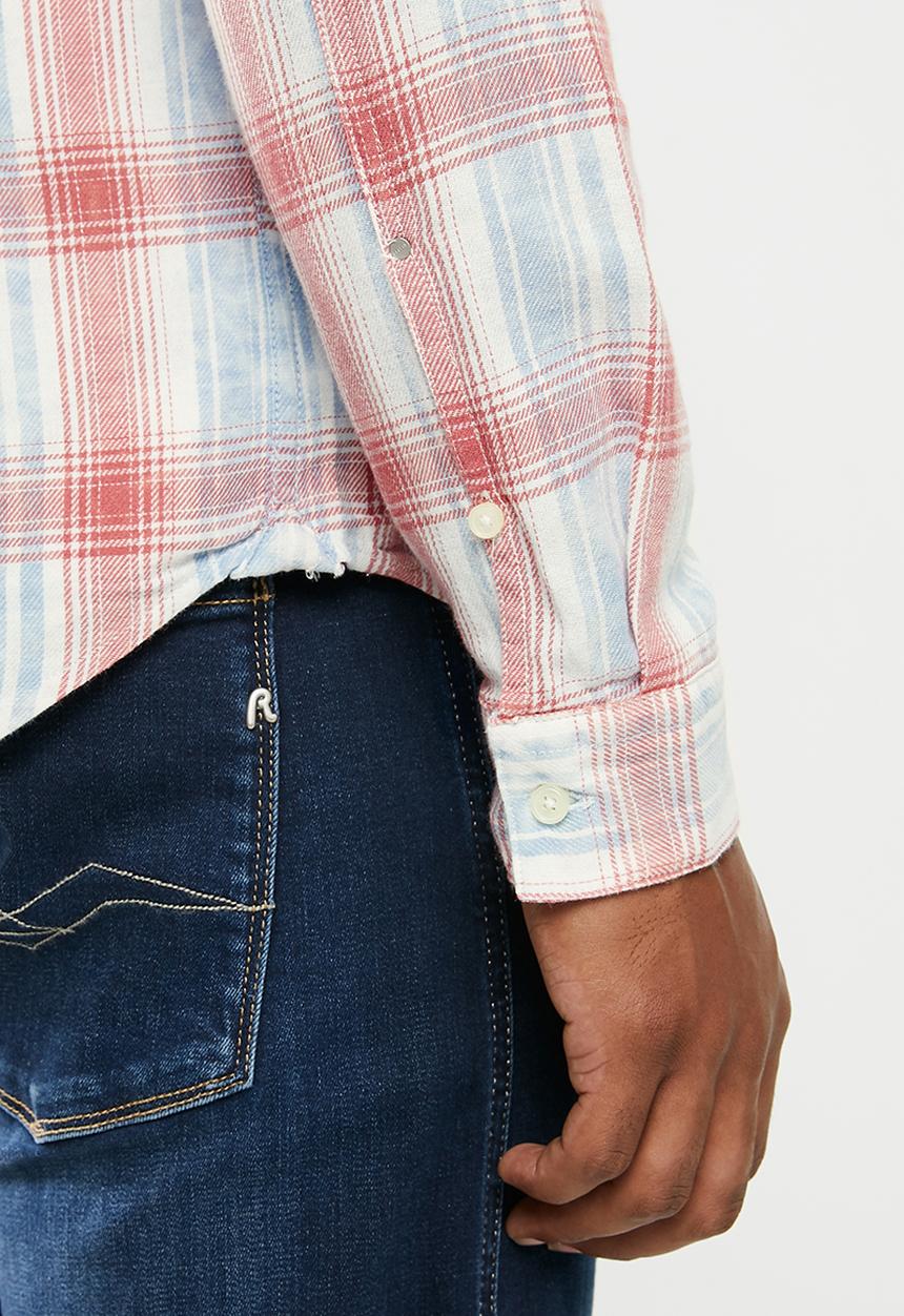 Replay - Yarn dyed check shirt - multi