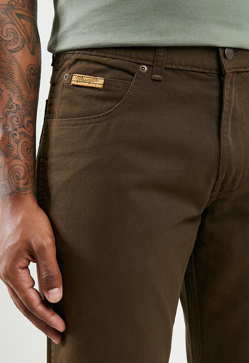 Wrangler - Texas twill - chocolate