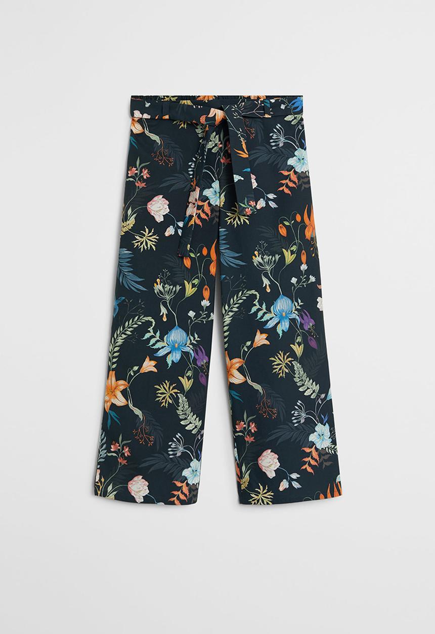 MANGO - Lucia trousers - navy