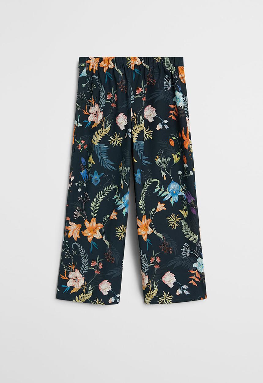 MANGO - Lucia trousers - navy