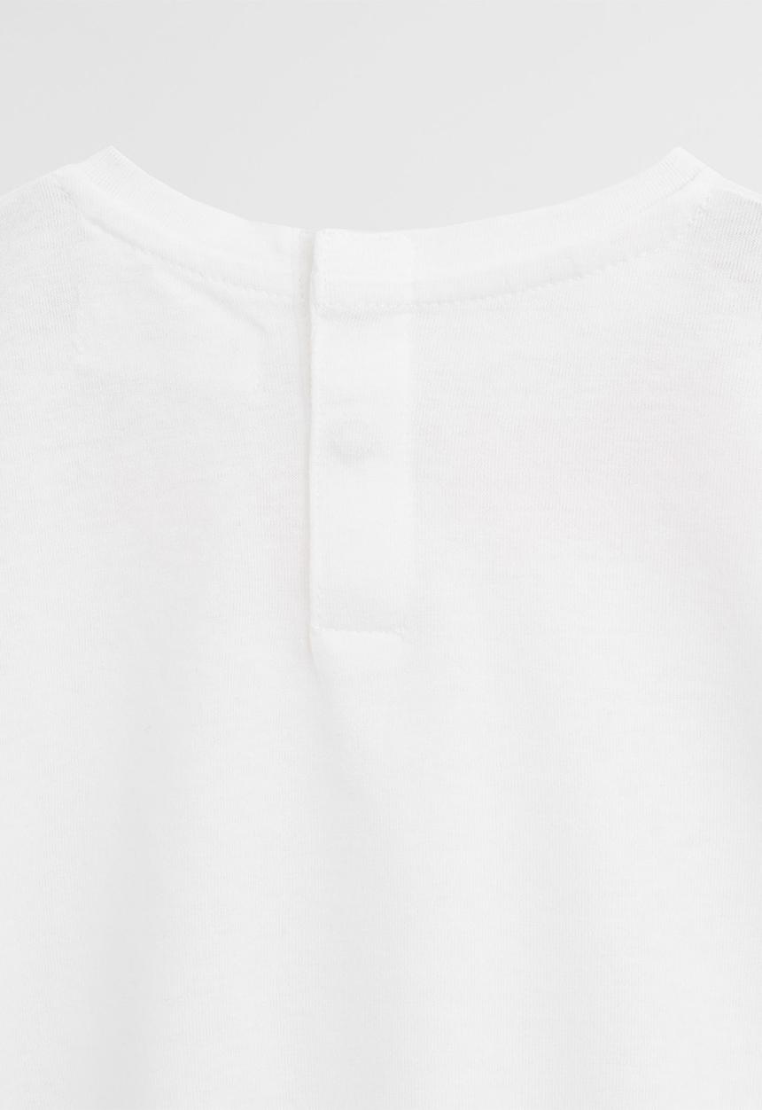 MANGO - Lupe short sleeve top - white