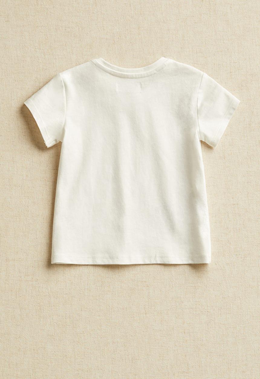 MANGO - Wild short sleeve tee - natural
