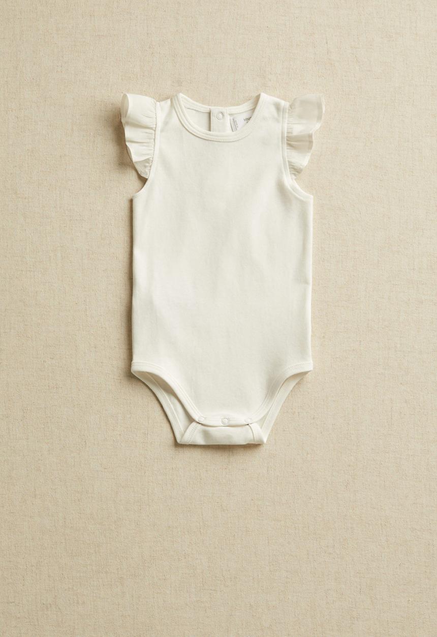 MANGO - Infants Laia romper - white