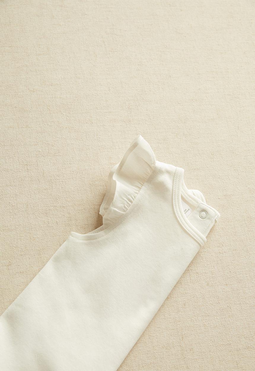 MANGO - Infants Laia romper - white