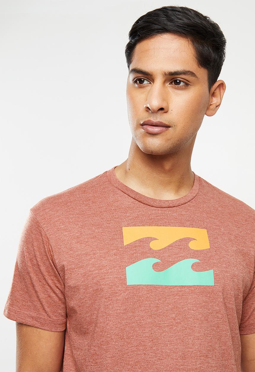 Billabong  - Team wave tee - red