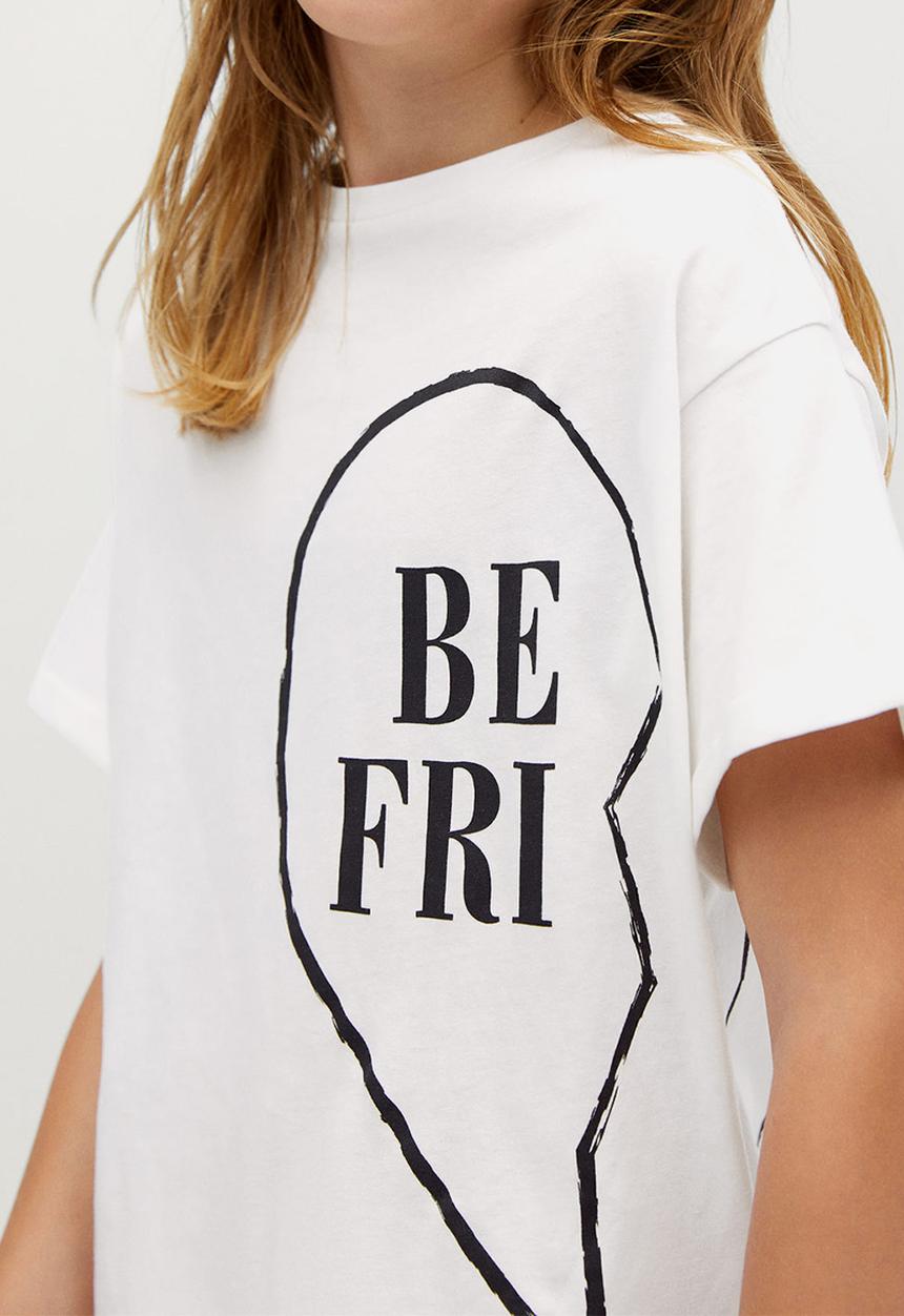 MANGO - Best friend short sleeve tee pack of 2 - natural