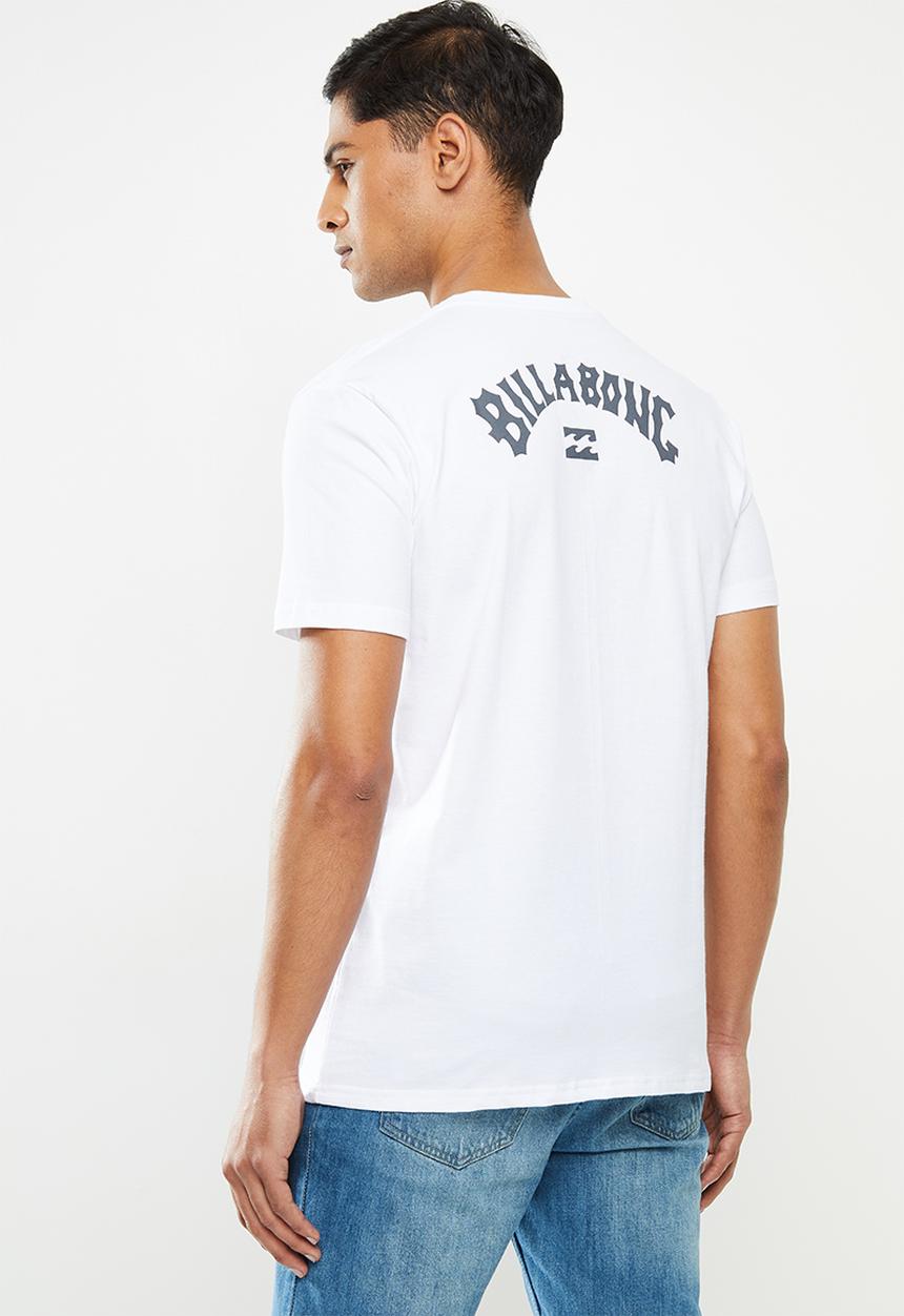 Billabong  - Arch wave short sleeve tee - white