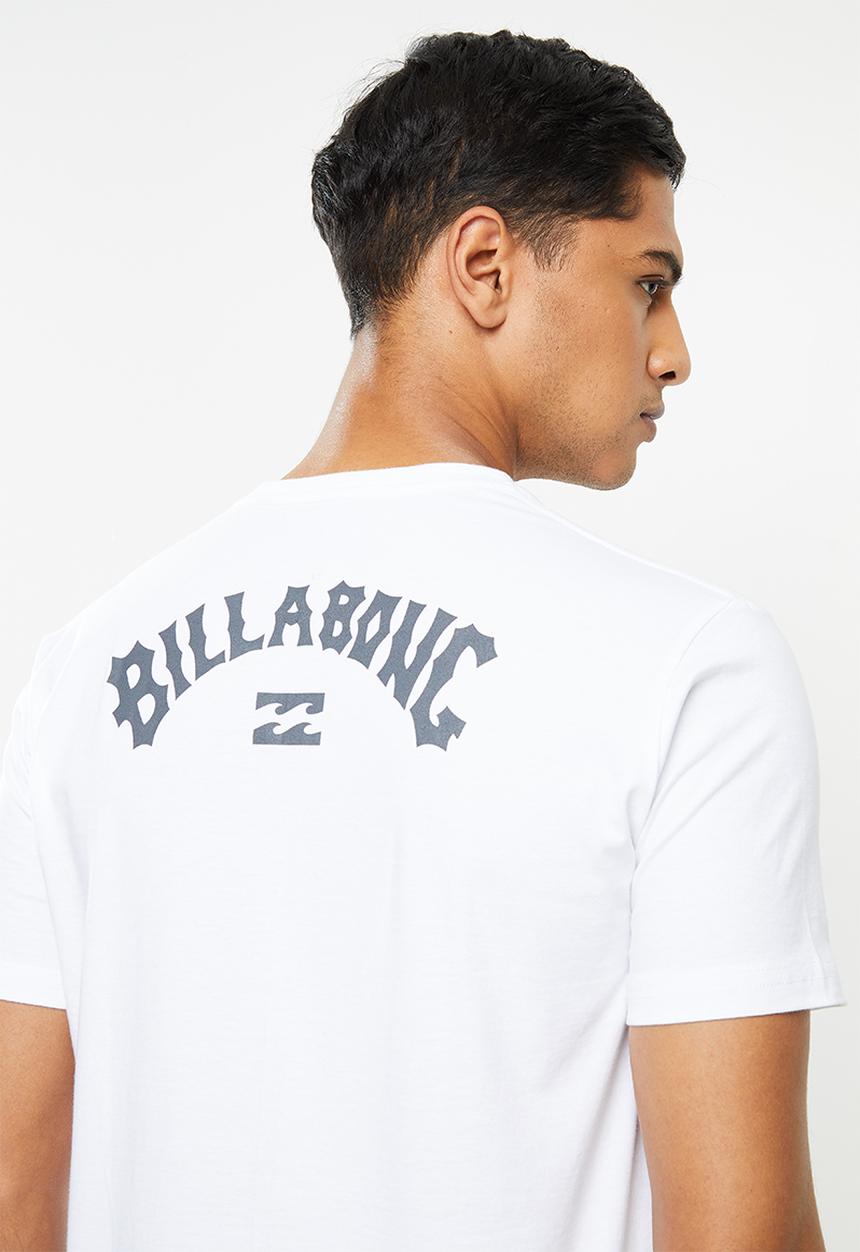 Billabong  - Arch wave short sleeve tee - white