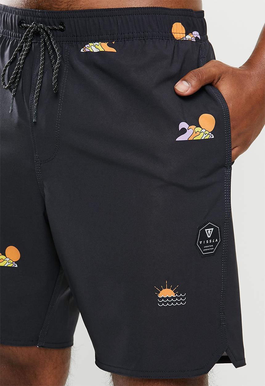 Vissla  - Stacks 17.5 eco lastic  - black