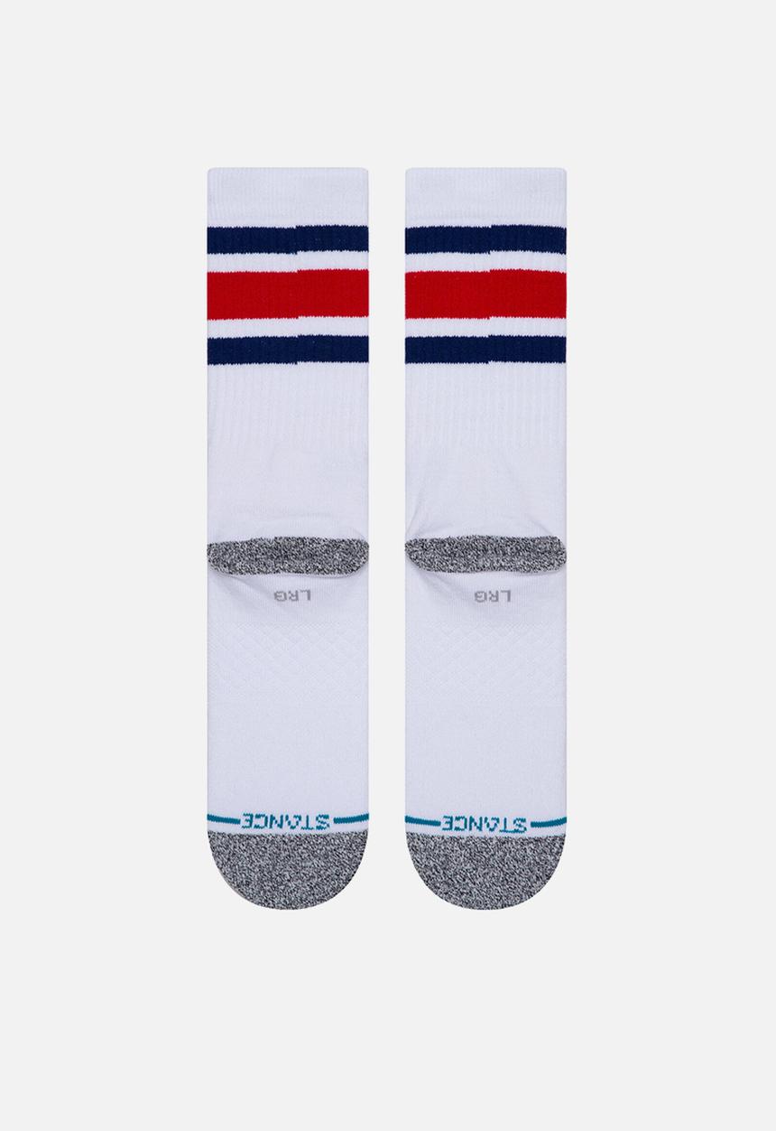 Stance Socks - Boyd st socks - blue & white 