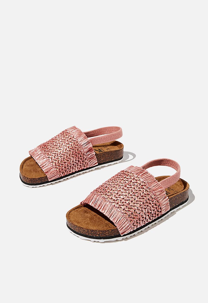 Cotton On - Fringed thea slingback - earth clay