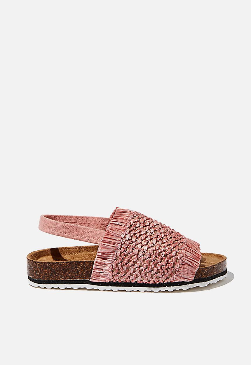 Cotton On - Fringed thea slingback - earth clay