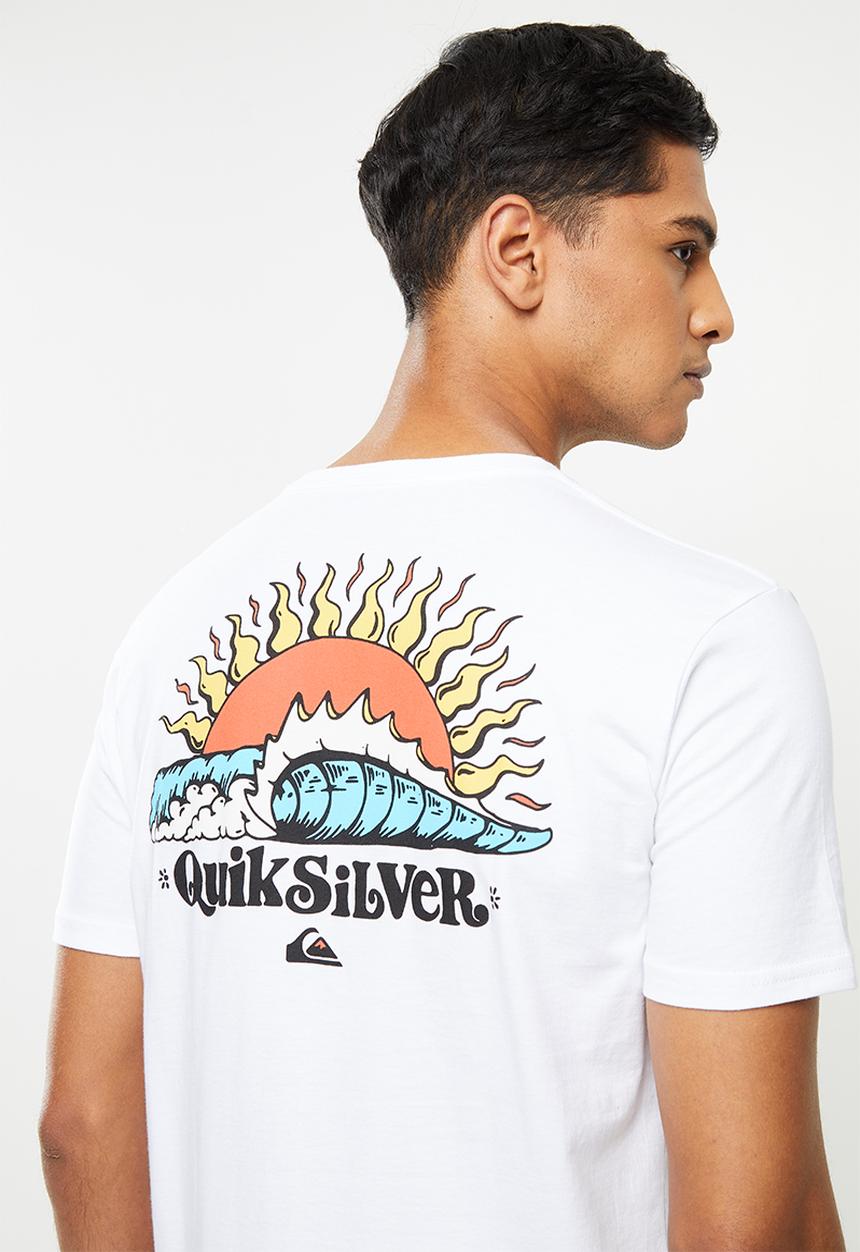 Quiksilver - Kool enough short sleeve tee - white
