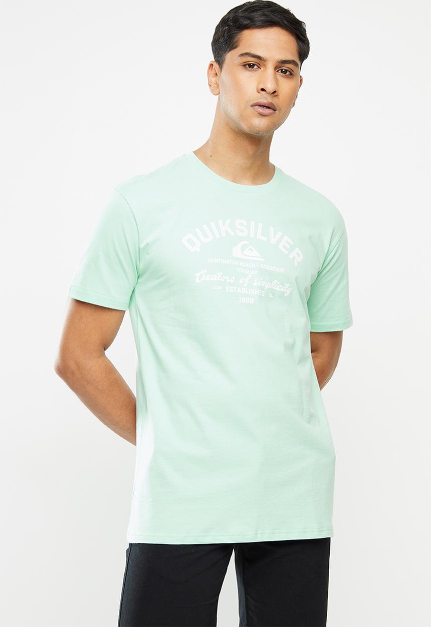 Quiksilver - Creators of simplicity short sleeve tee ii - blue
