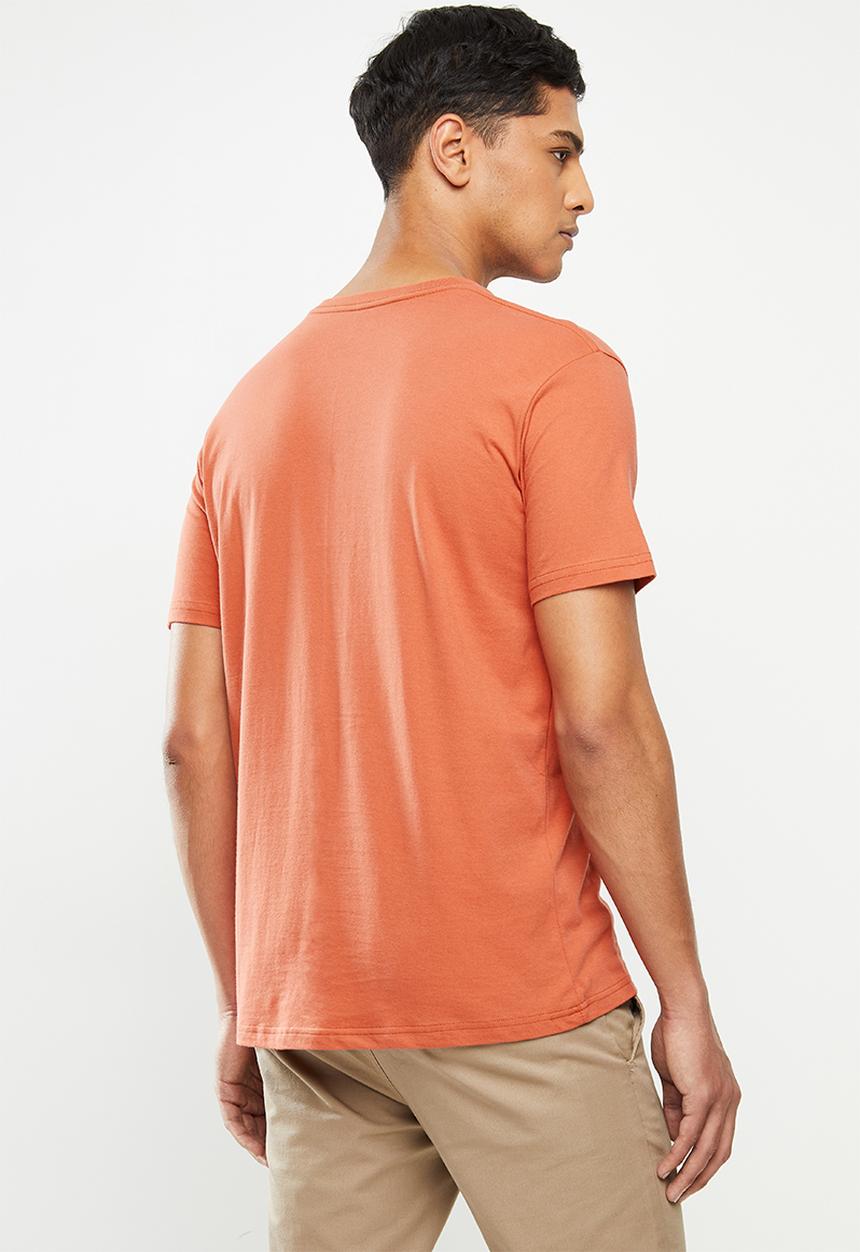 Quiksilver - Comp logo short sleeve tee - orange