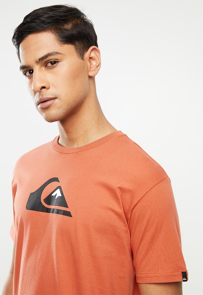 Quiksilver - Comp logo short sleeve tee - orange