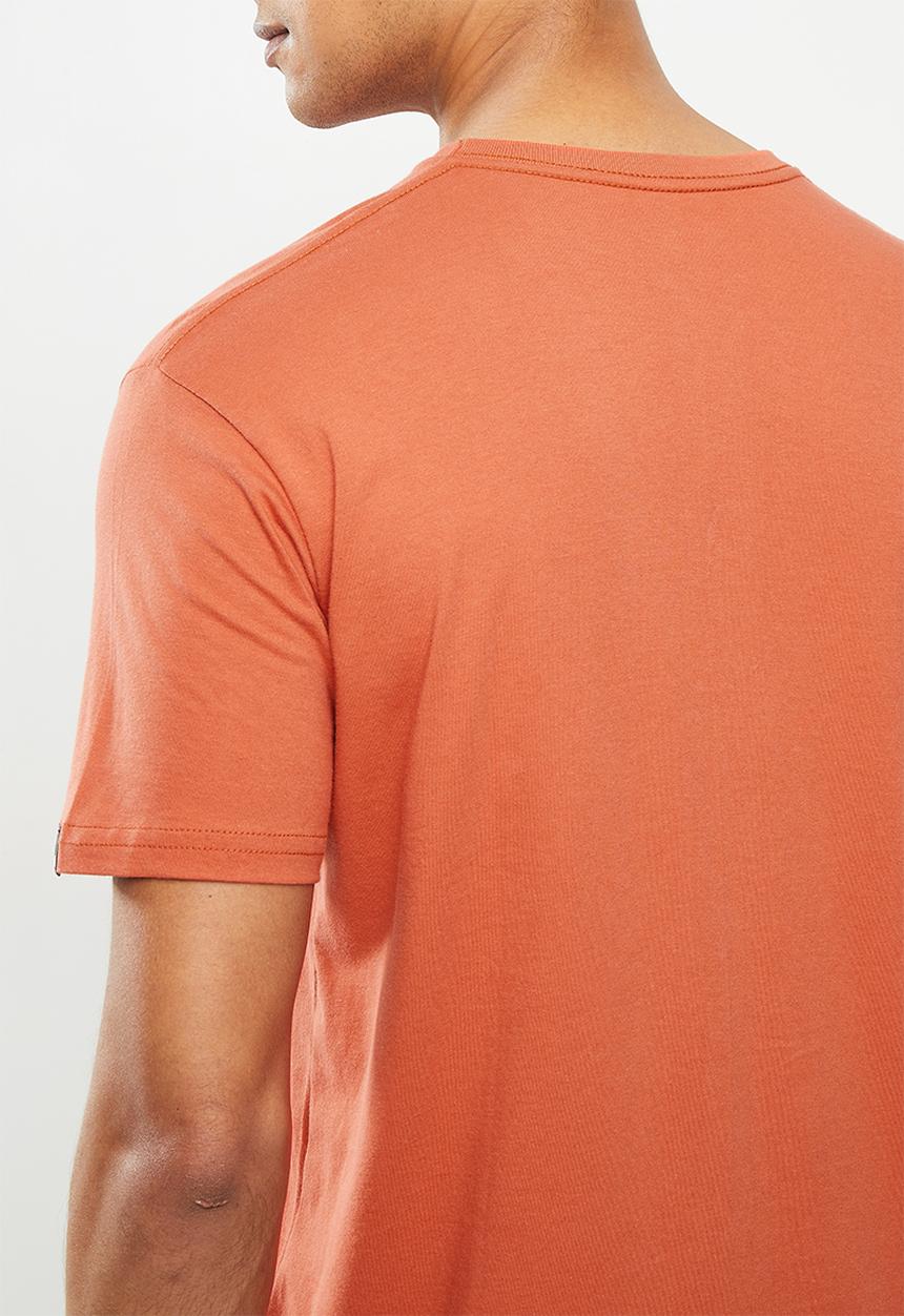 Quiksilver - Comp logo short sleeve tee - orange