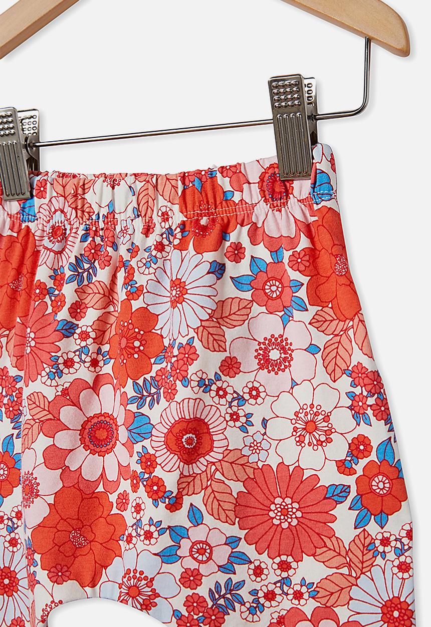 Cotton On - The legging - red & blue 
