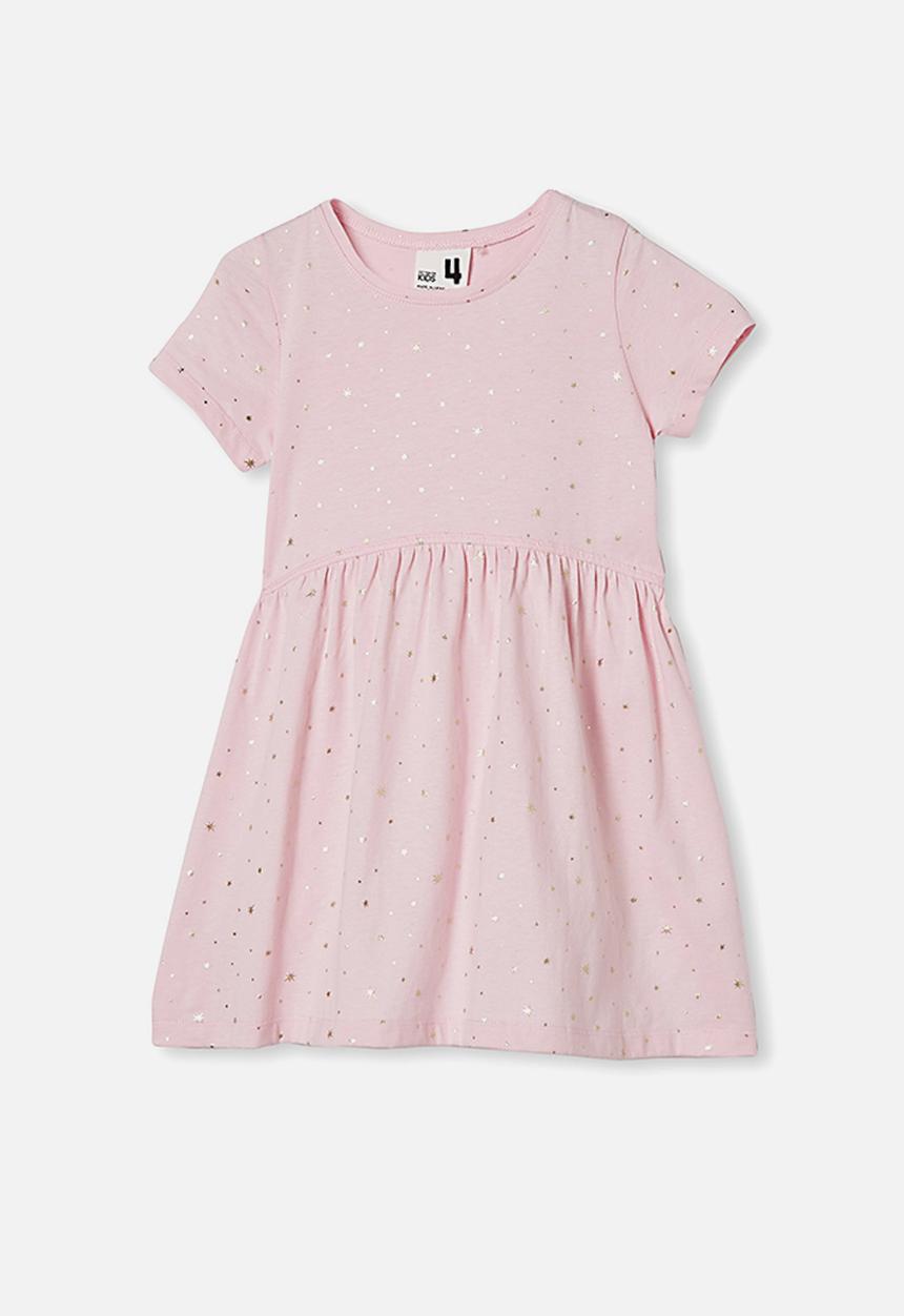 Cotton On - Freya short sleeve dress - pink 