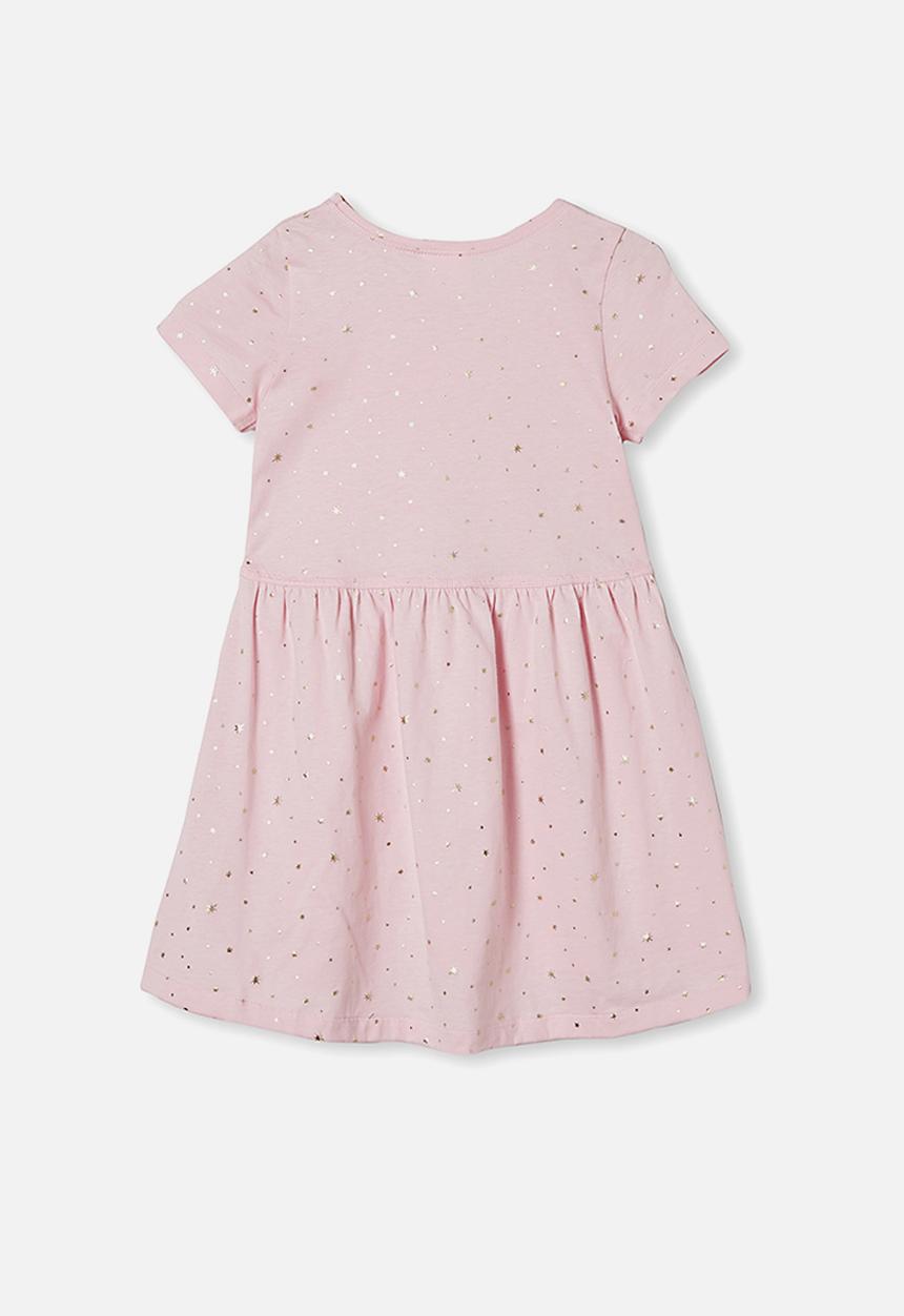 Cotton On - Freya short sleeve dress - pink 