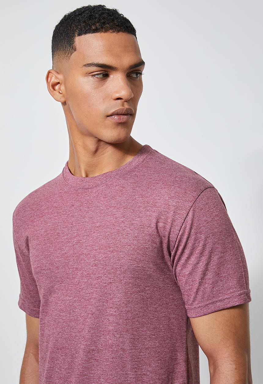 Superbalist - Conscious crew neck tee - burgundy