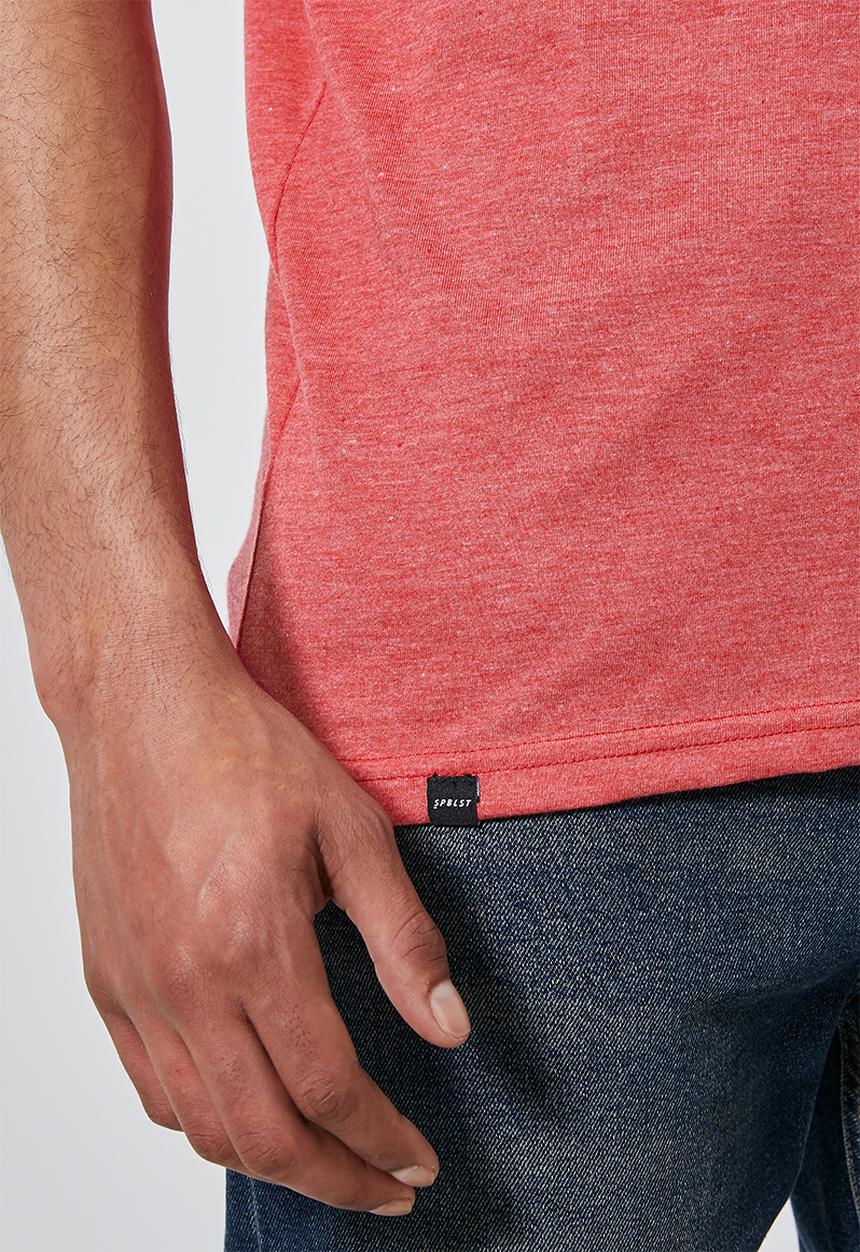 Superbalist - Conscious crew neck tee - red 