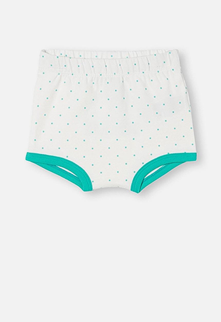 Cotton On - Stanley shorties - white & blue 
