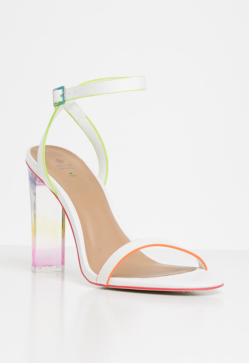 Call It Spring - Hayvenn heel - white