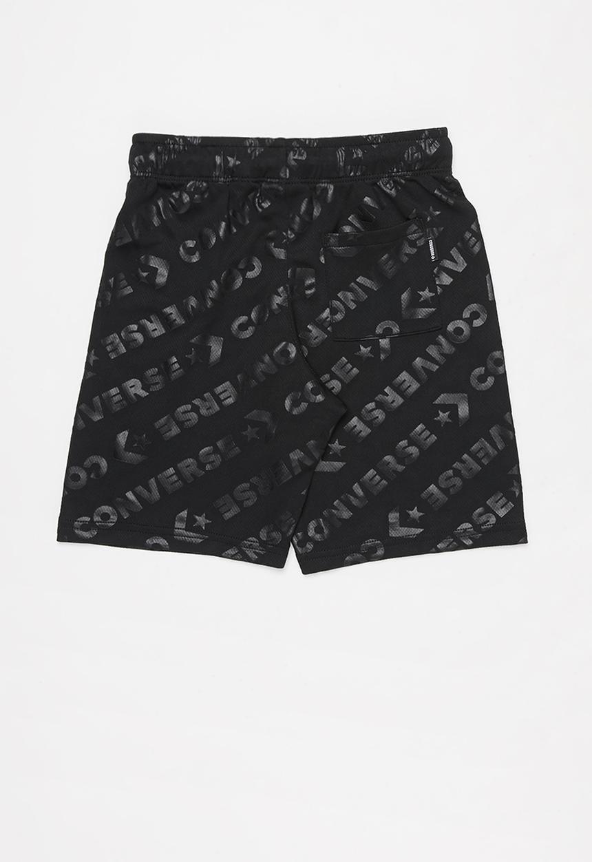 Converse - Cnvb wordmark jacquard short - black