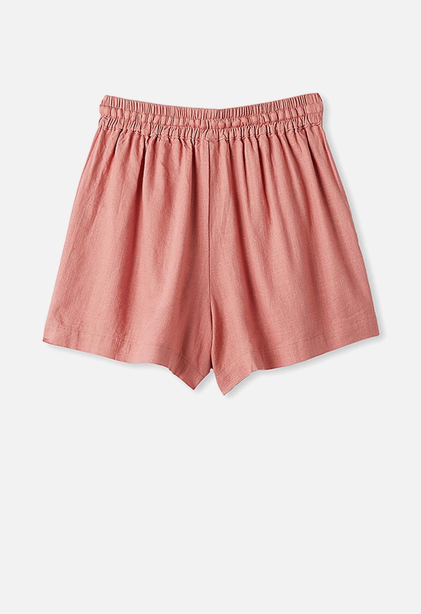 Free by Cotton On - Chelsea woven short - pink