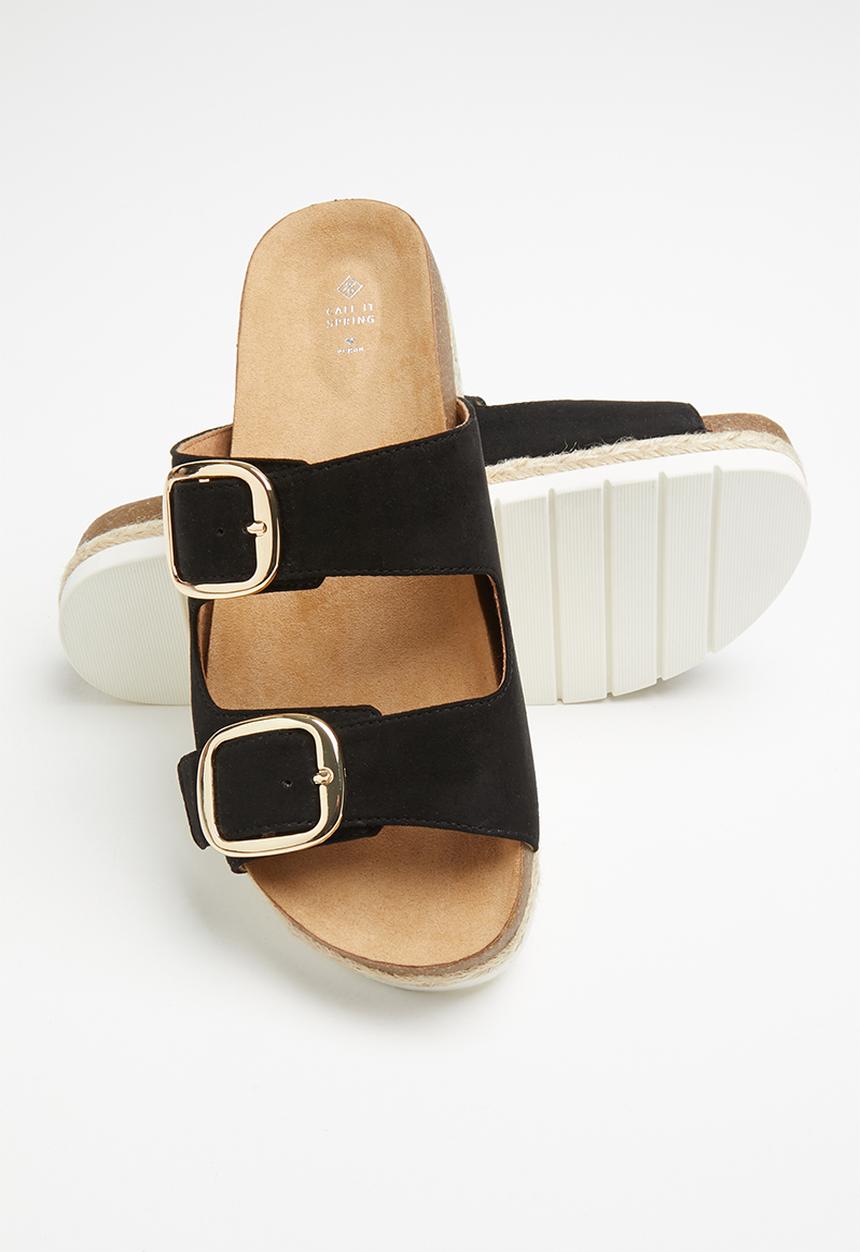 Call It Spring - Unitii sandal - black 
