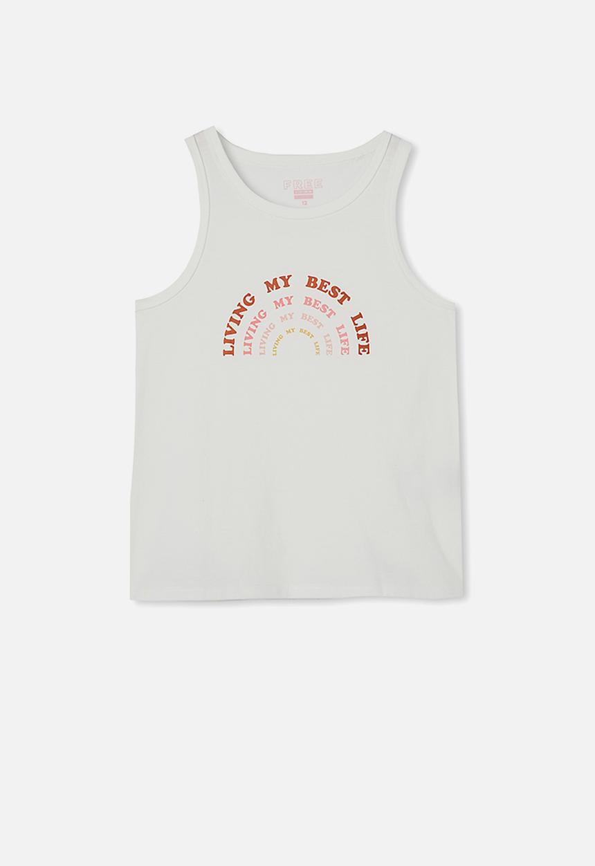 Free by Cotton On - Luna tank - off white 