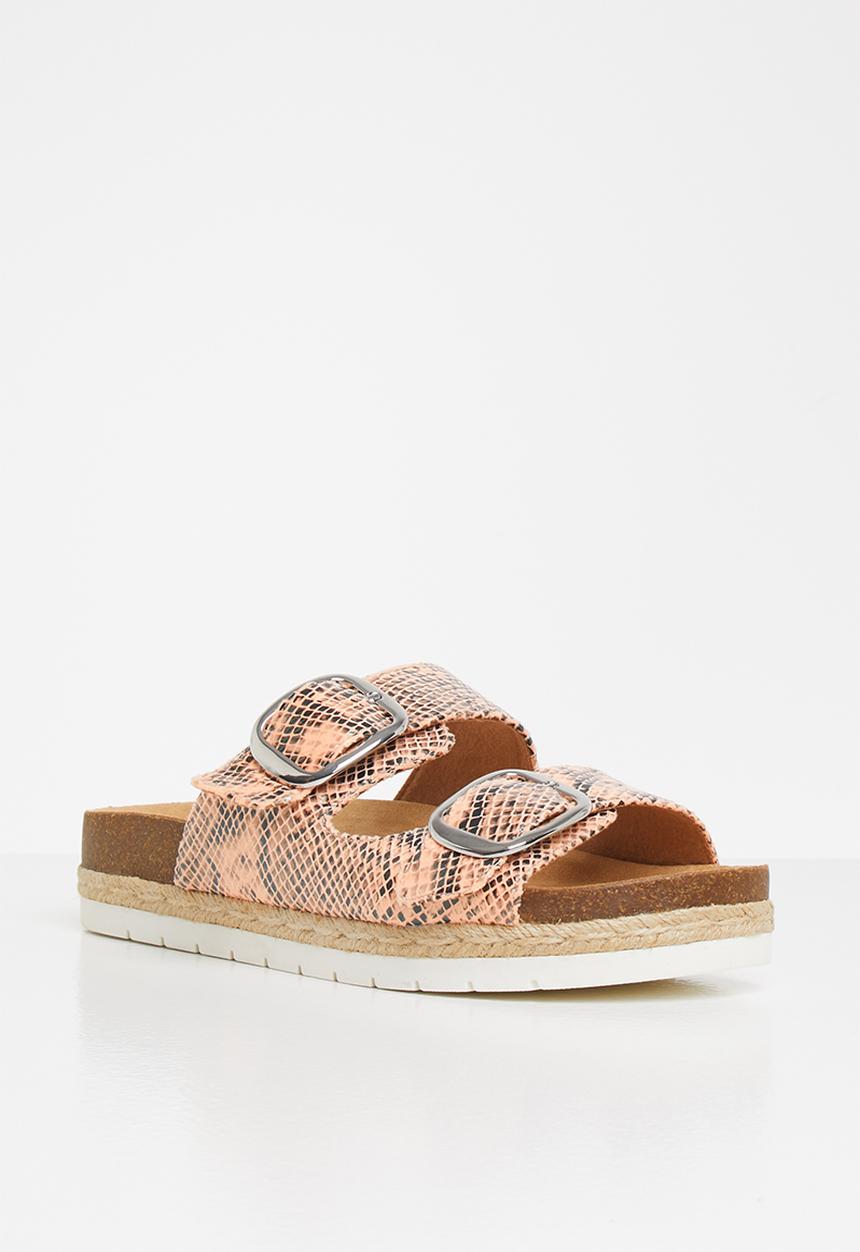 Call It Spring - Unitii sandal - coral