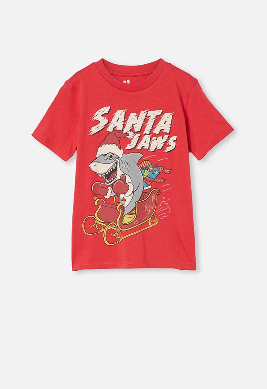 Cotton On - Max skater short sleeve tee - red