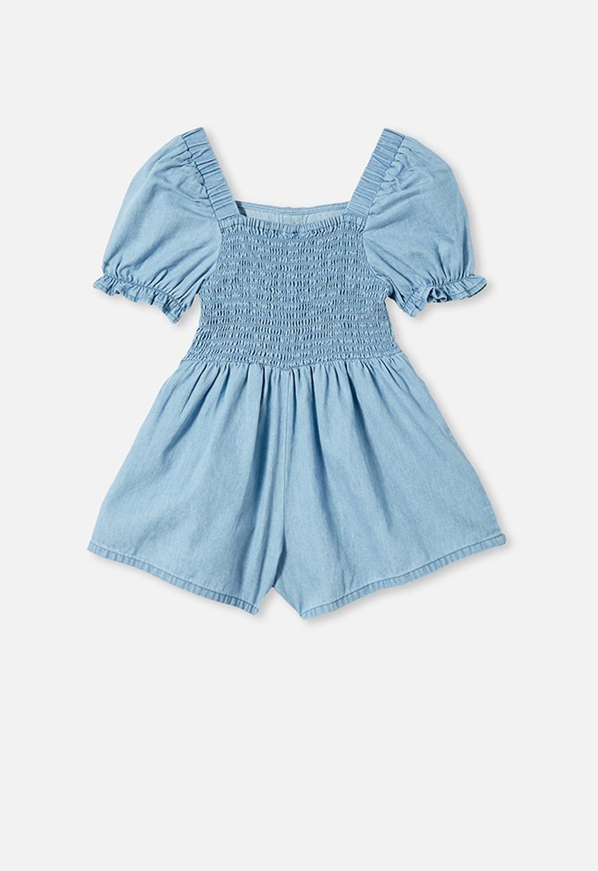 Cotton On - Katie playsuit - mid blue