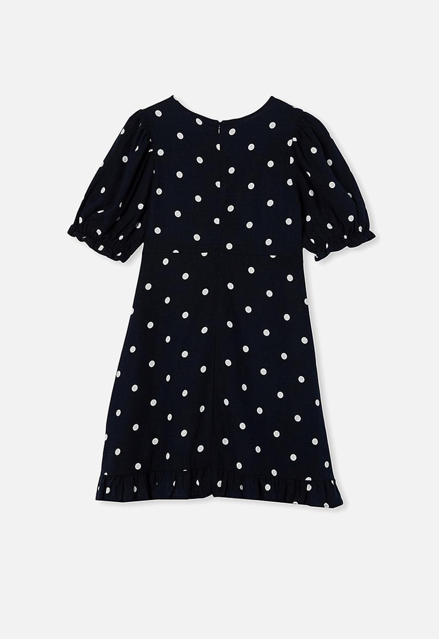 Free by Cotton On - Paris short sleeve dress - indian ink