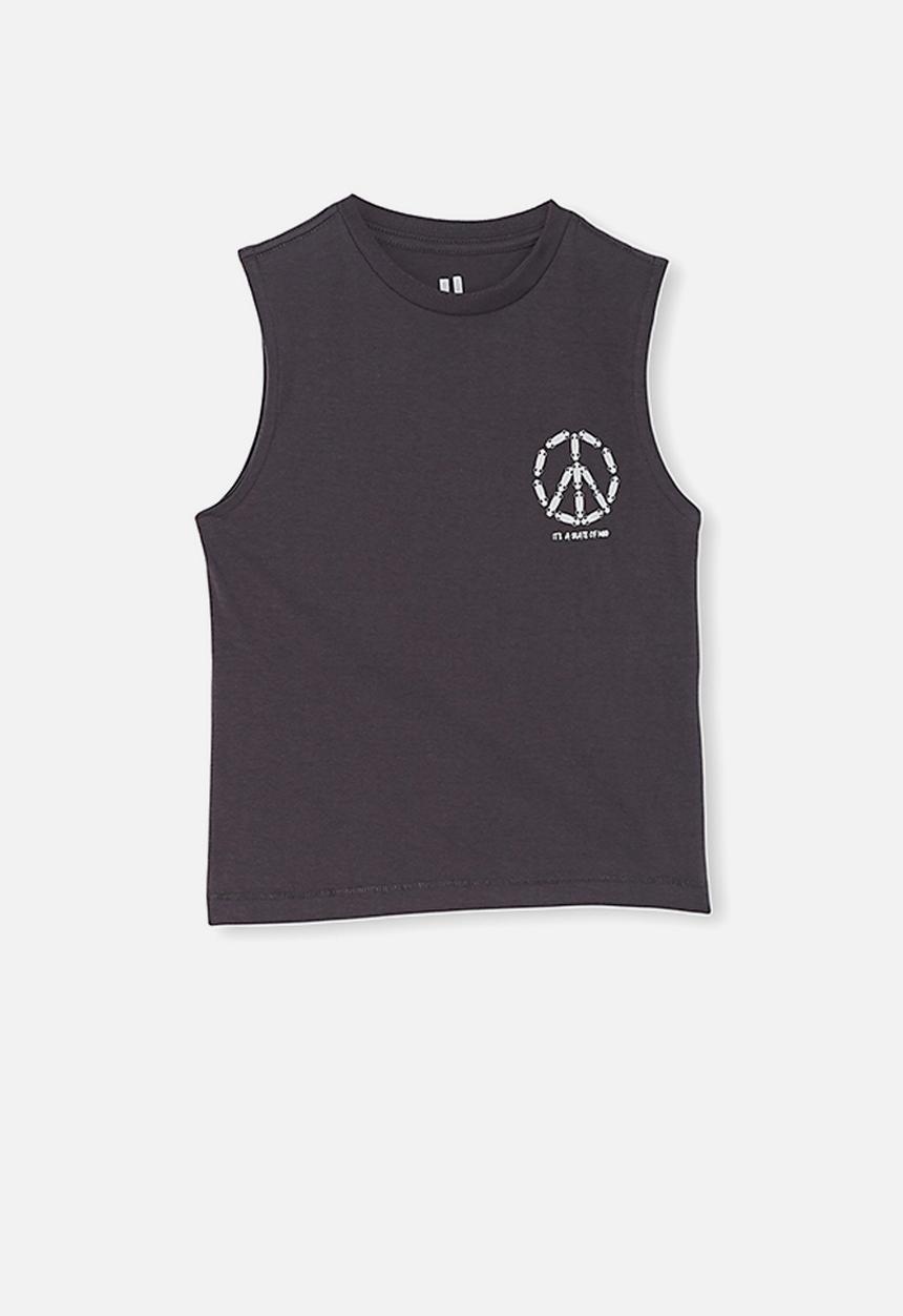 Cotton On - Otis muscle tank - charcoal 