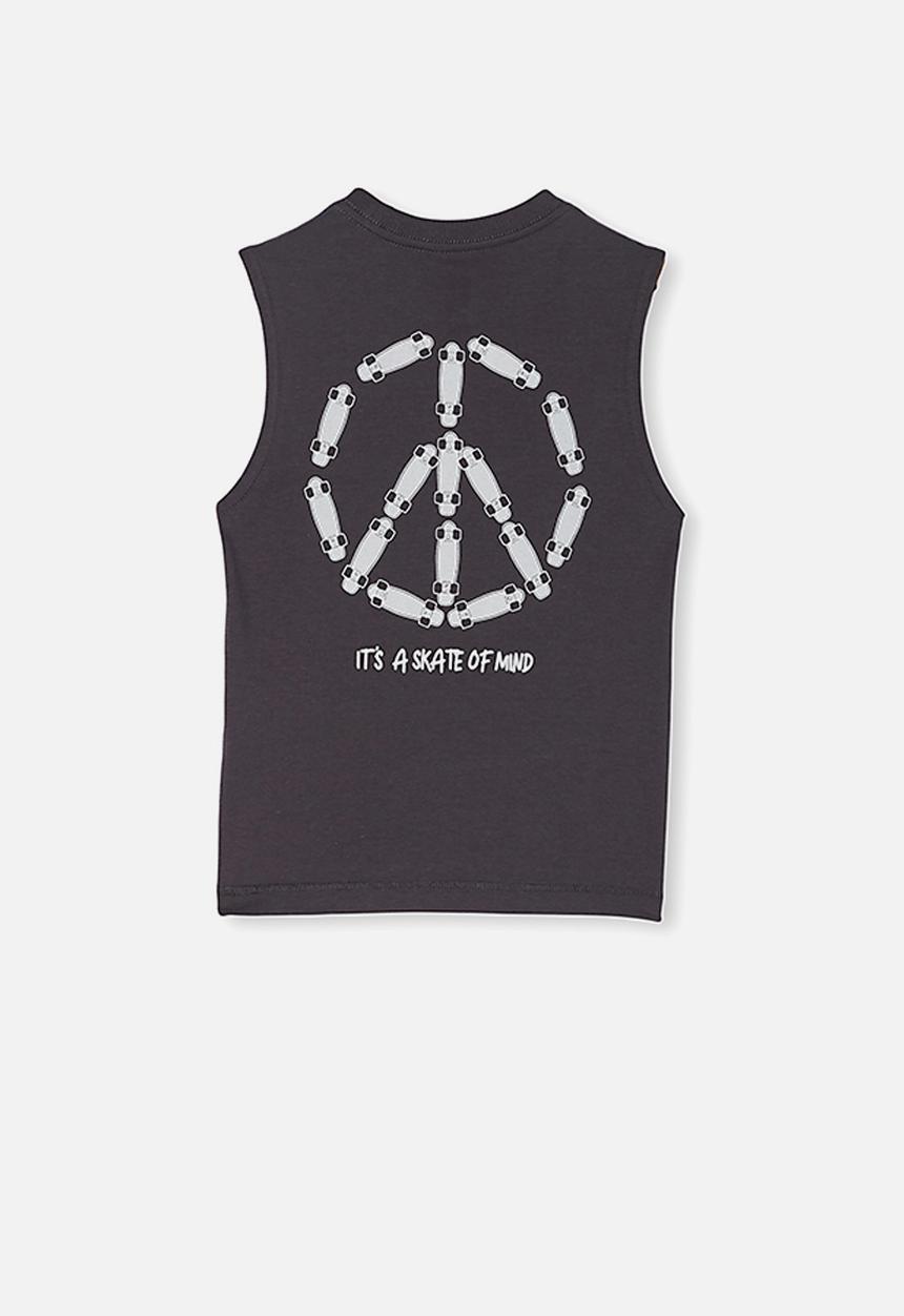 Cotton On - Otis muscle tank - charcoal 