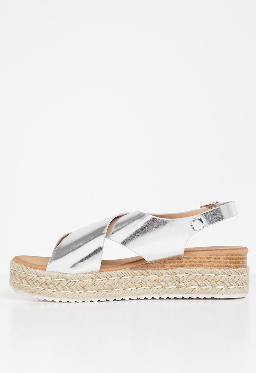 edit - Dion espadrille - silver