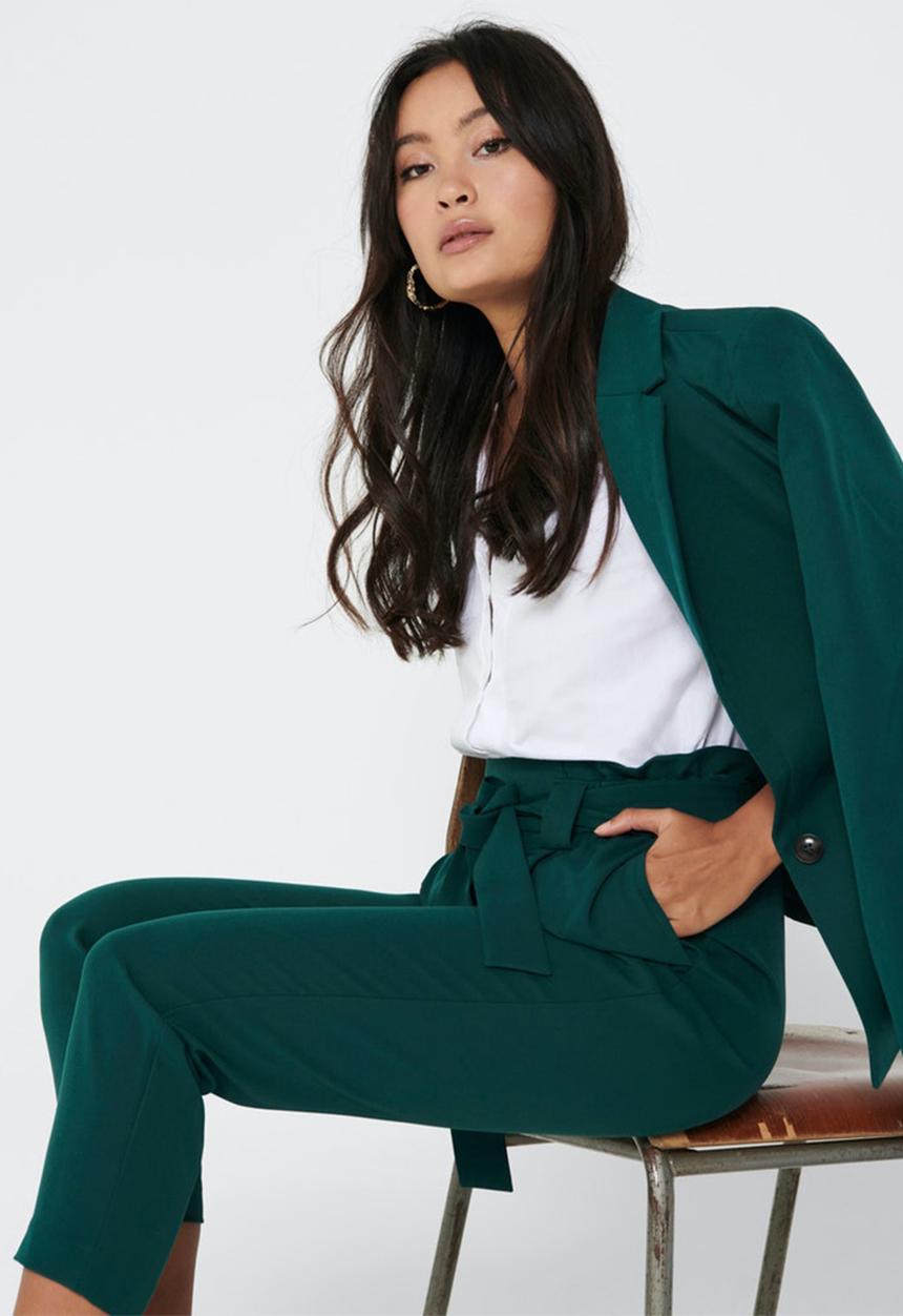 Jacqueline de Yong - Asta tailored pants - pine green