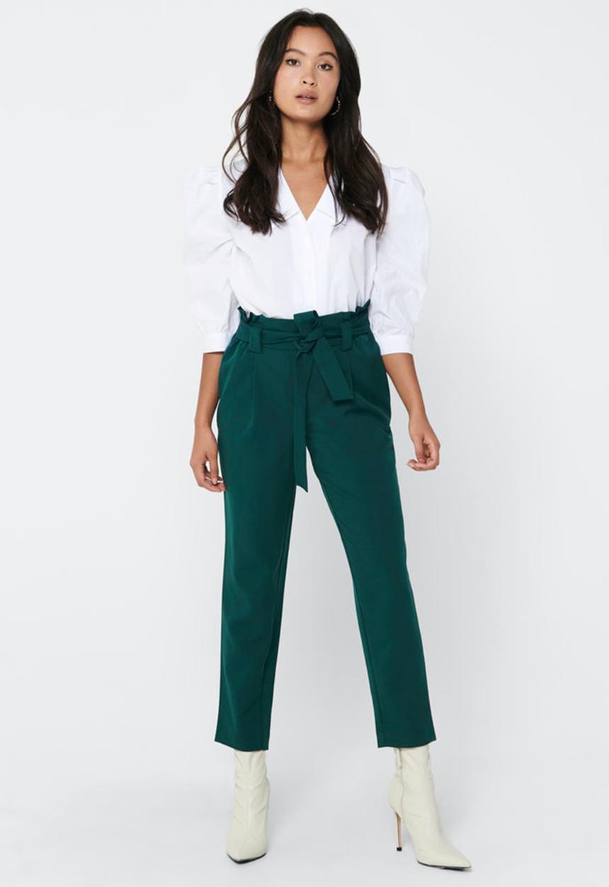 Jacqueline de Yong - Asta tailored pants - pine green