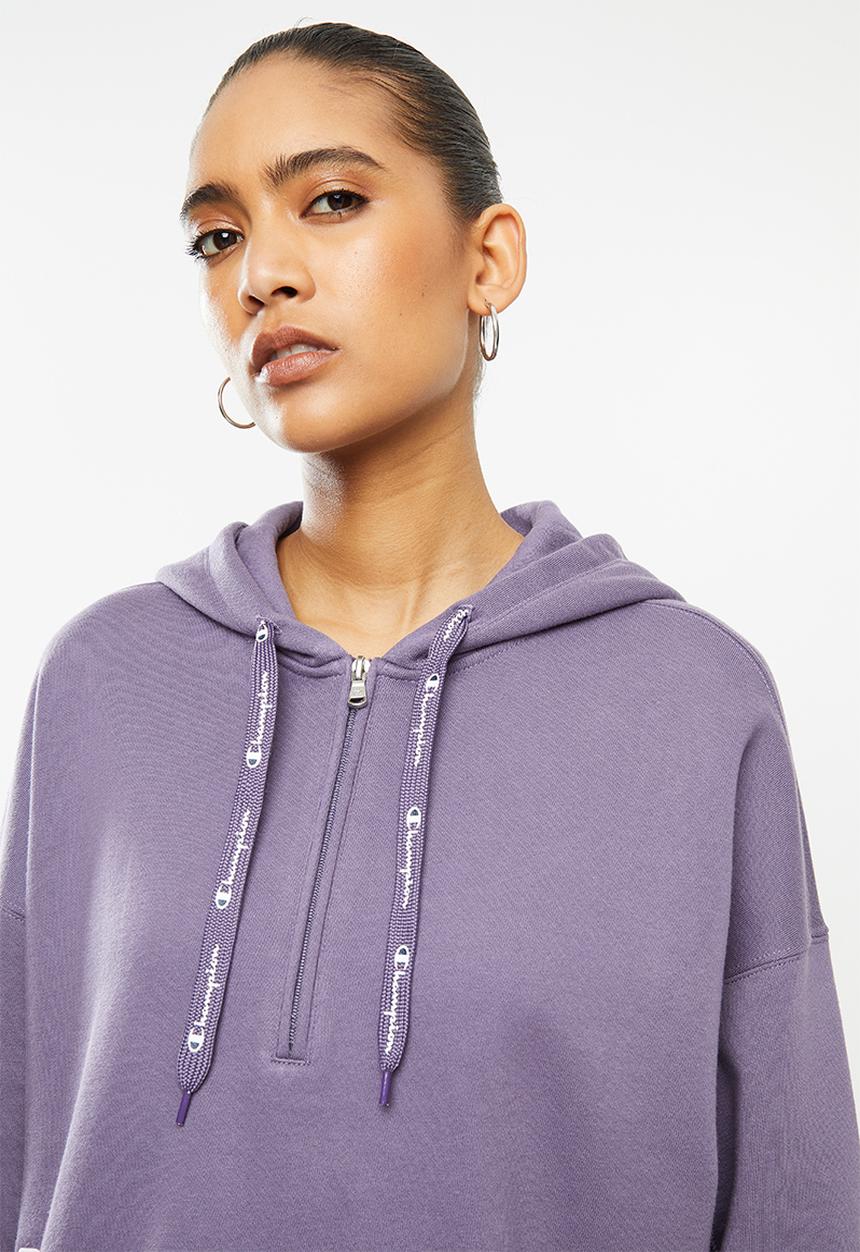 Champion - Rochester hooded sweat top - purple
