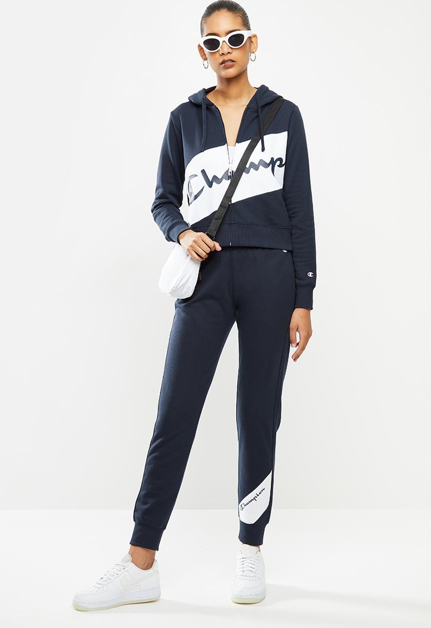 Champion - Legacy sweatsuit - navy & white